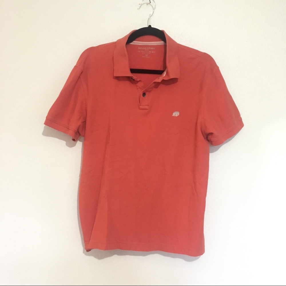 Banana Republic Polo Medium Orange